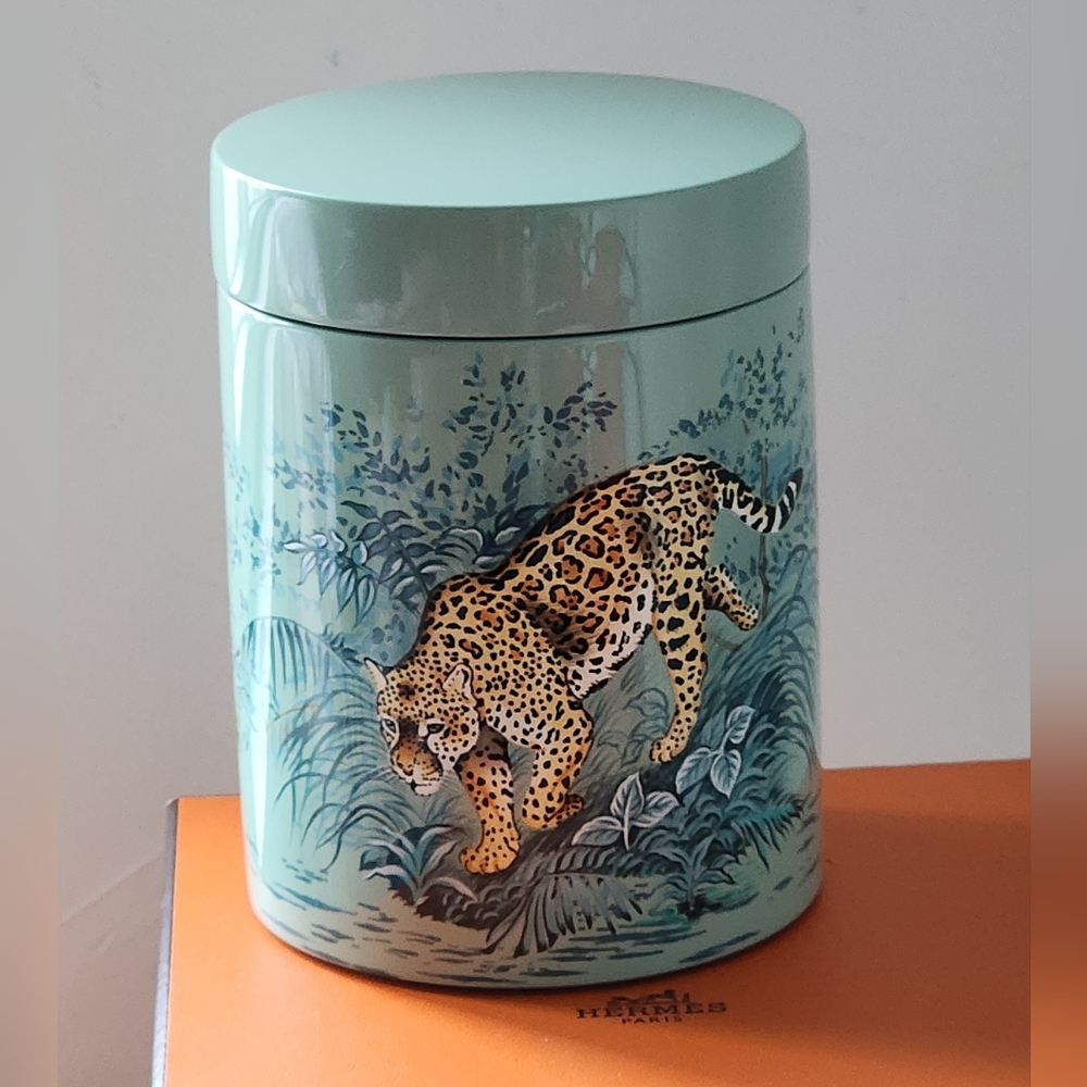 Hermes Carnets d'Equateur tea box home decor rare